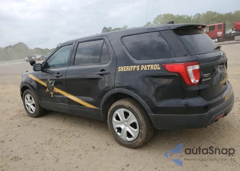 2016 Ford Explorer Police Interceptor z USA, uszkodzony, nr VIN 1FM5K8AR5GGC67188